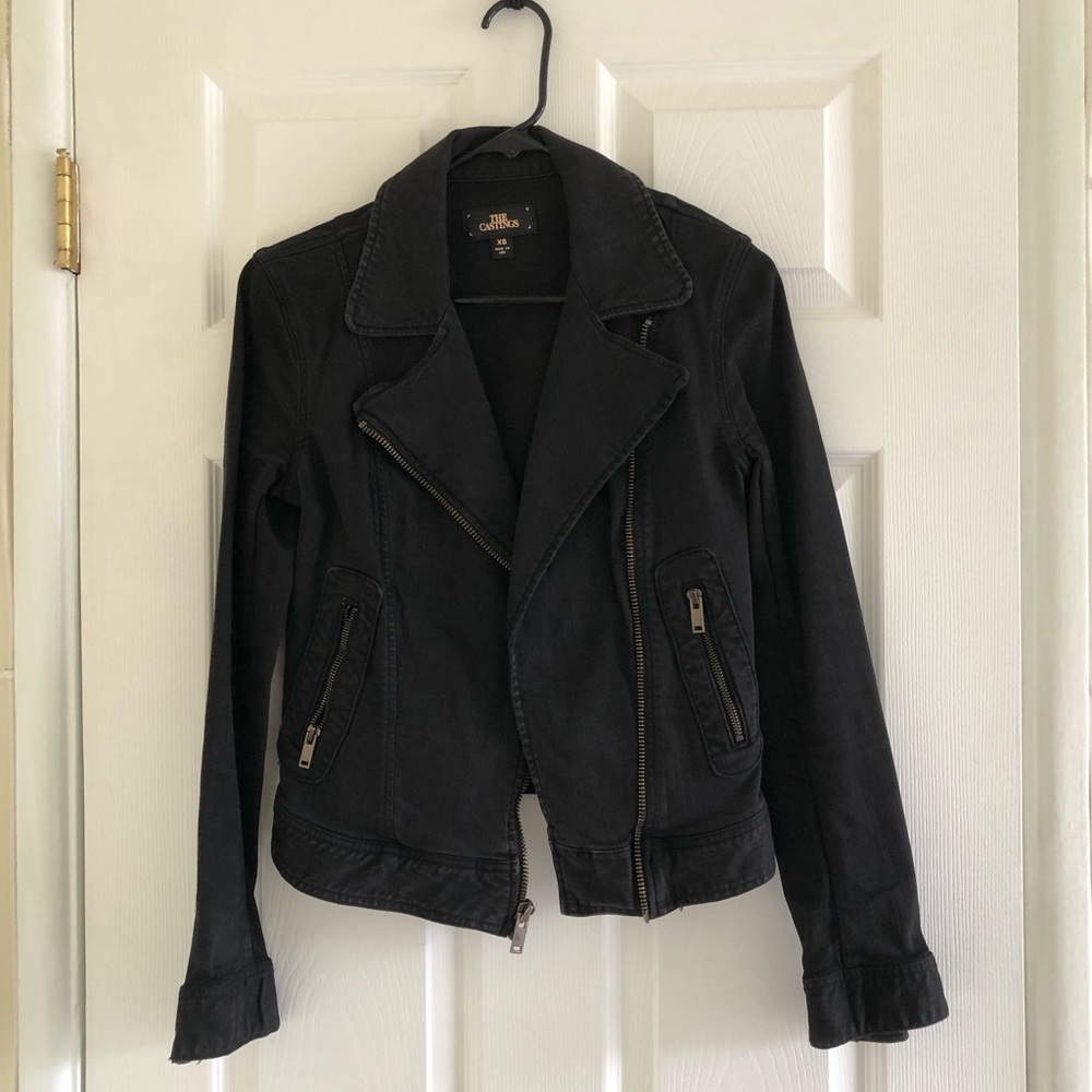 ARITZIA The Castings - black denim jacket
